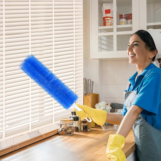 🔥Bendable Microfiber Head,Reusable Dust Remover