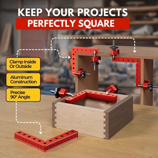 90-Degree Positioning Squares Right Angle Clamps Kit【Free Shipping】