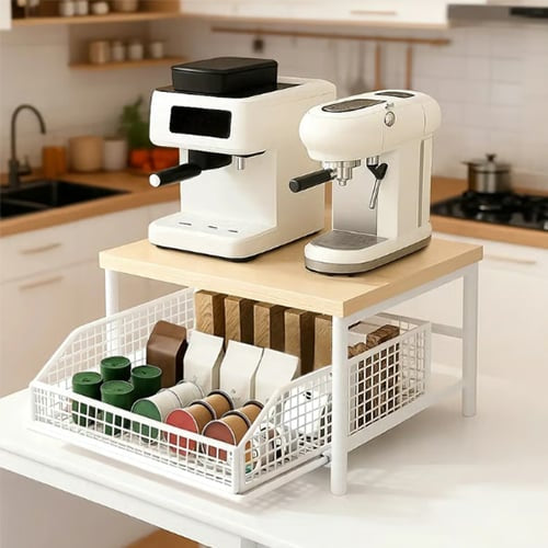 Multi-Purpose Countertop Storage Rack – Maximize Your Space & Stay Organized