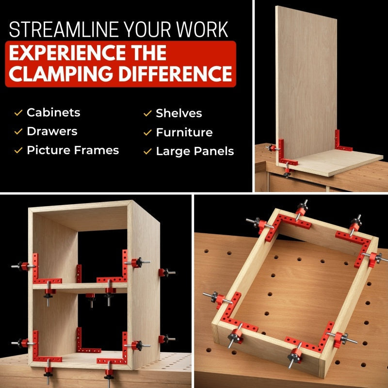 90-Degree Positioning Squares Right Angle Clamps Kit【Free Shipping】