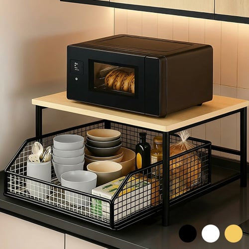 Multi-Purpose Countertop Storage Rack – Maximize Your Space & Stay Organized