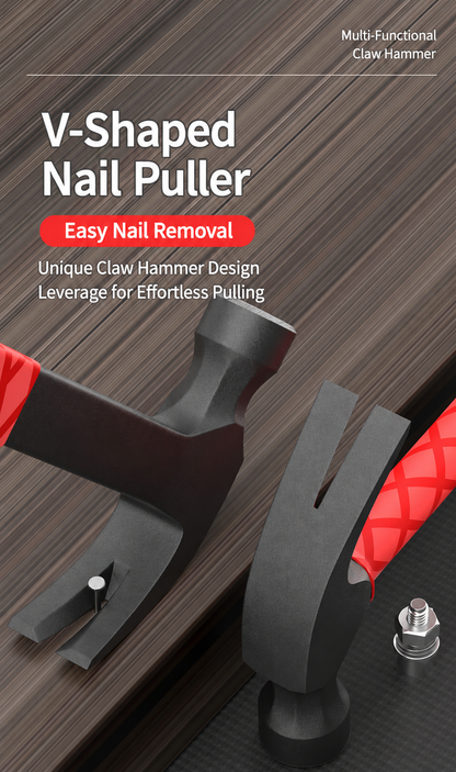 Multi-Functional Claw Hammer with Socket Wrench