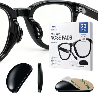 Complete Eyeglass Repair Kit with Anti-Slip Silicone Nose Pads