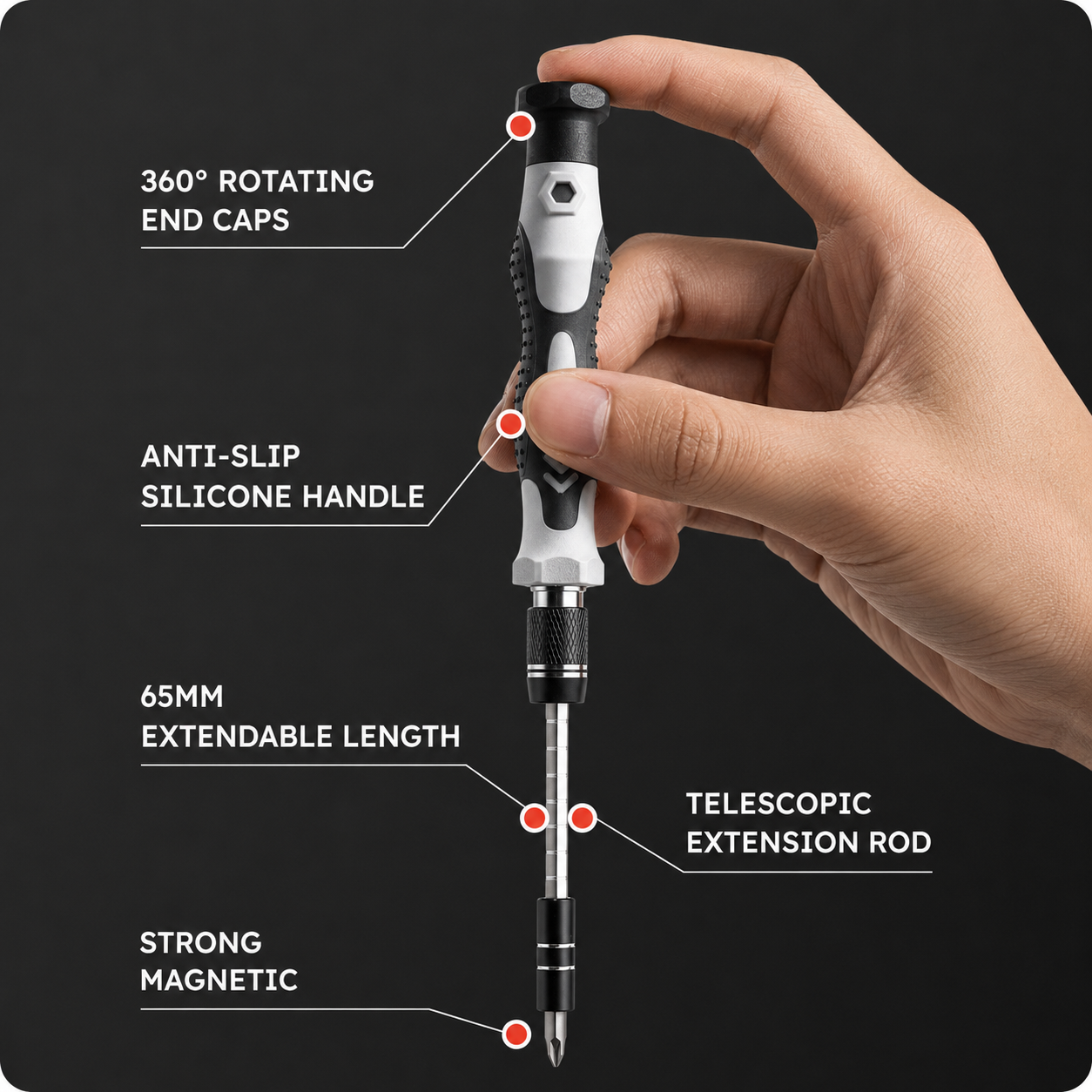 115 in 1 Precision Magnetic Screwdriver Set