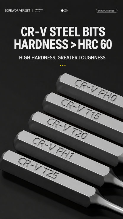 115 in 1 Precision Magnetic Screwdriver Set
